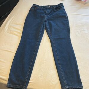 Dark blue jeans size 11.
